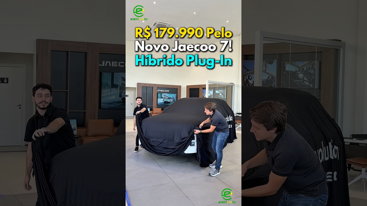 R$ 179.990 Pelo Novo Jaecoo 7! Híbrido Plug-In⚡