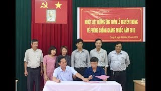 Phòng Y tế thành phố: Ký cam kết triển khai thực hiện phòng, chống kháng thuốc giai đoạn 2018-2020