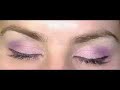glam purple   pink prom make up look
