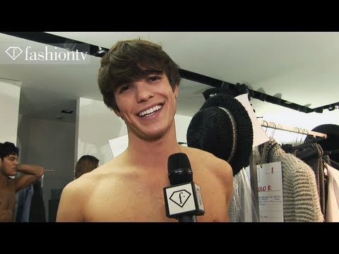 Models Backstage - Male Models Backstage at Ermanno Scervino Fall/Winter 2012-13 | Milan Men's Fashion Week http://www.FashionTV.com/videos MILAN - FashionTV has the scoop on t...