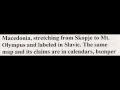 letter to Barack Obama macedonian truth