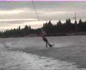 Wakeboard à Bénouville en septembre 2006