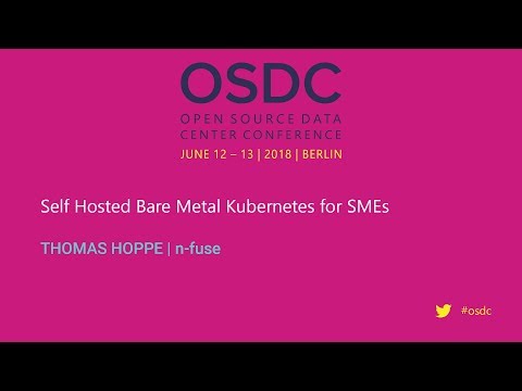 Self Hosted Bare Metal Kubernetes for SMEs