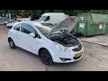Opel Corsa D 1.2 16V Sloopvoertuig (2009, Wit)