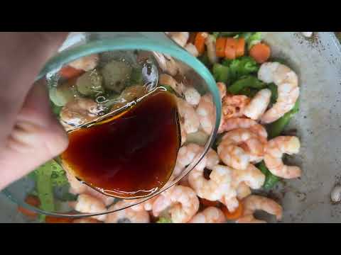 Easy Garlic Shrimp Stir-Fry
