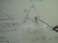 CALS ECHS -- Trigonometry: Law of Sines Ambiguous Case CALS ECHS -- Trigonometry: Law of Sines Ambiguous Case