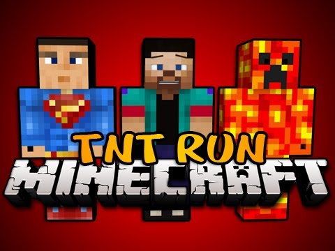 Minecraft: TNT RUN MINIGAME w/Chimneyswift, SSundee, and Preston!