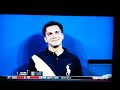 The proper way to take a fall on national tv!!!