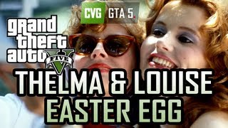 GTA 5 Easter Egg - Thelma & Louise Movie Reference