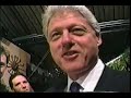 Bill Clinton Explains His Comic Books to Calista Flockhart Bill Clinton Explains His Comic Books to Calista Flockhart