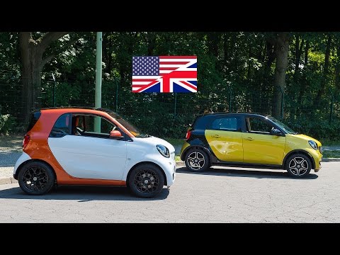 World Premiere 2014 smart fortwo and forfour / walkaround interieur review in-dept