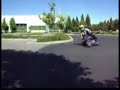 Pocket bike crash - High side
