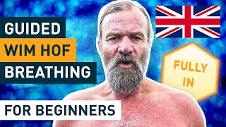 Wim Hof Method Guided Breathing for Beginners (3 Rounds Slow Pace) ...