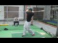 Billy Bob Ward Hitting From The Left Side @ Bat-R-Up Las Vegas