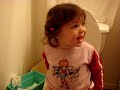 liel in the restroom