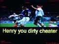 Henry hand ball , henry handball , france v ireland , cheat