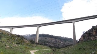 أعلى جسر في فلسطين -جسر عكبرة قرب صفد