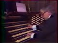 pierre cochereau, organist titulaire of notre dame de paris (1954-1984) performing the first movement to a multi-movement improvisation for french television. ca. 1980.