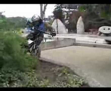 Biketrial en pedro de valdivia