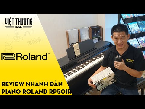 Review nhanh đàn piano điện Roland RP-501R