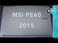 Ноутбук MSI PE60 6QD