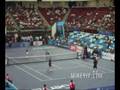 John McEnroe & James Blake vs Roger Federer & Bjorn Borg