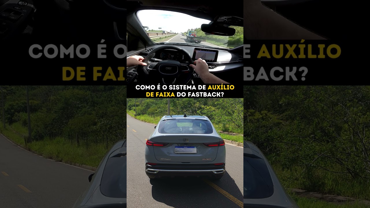 Como é o sistema de auxílio de faixa do Fiat Fastback? #fastback #fiat #fiatfastback
