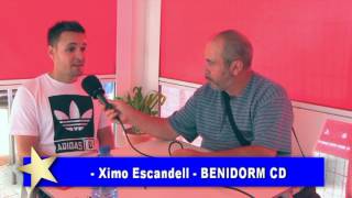 Entrevista al Coordinador del Fútbol 11del Benidorm CD, Ximo Escandell