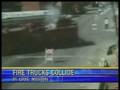 Two Fire trucks collide !