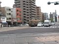 広島電鉄・土橋電停・８号線横川駅行電車