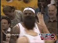 LeBron 2008 Playoffs game 2 vs Wizards full highlights pt 1