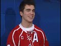 For our Mohawk College Documentary, we decided to follow Michael Casale. Casale is a right winger for the Minor Midget Hamilton Jr. Bulldogs hoping to make it into this years OHL Priority Draft.Sorry about the shitty quality.Oh, and they played the Oakville RANGERS not blades. my bad. It was really hard to make it down to 6 mins.Not bad, an audio problem but other than that it looks pretty good. To the kid who we interviewed on the bench, I'm sorry but your mic didnt work! lol