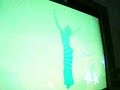 Julia versucht wie die Typis zu tanzen