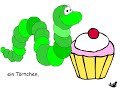 Die kleine Raupe Nimmersatt gesungen von Karl Zuckowski. Benutzt vor ein paar Jahre als Unterrichtsmaterialien bei einer Primärschule auf der Insel Wight. If you have already read 'The Hungry Caterpillar', then this is an excellent resource to supplement the teaching of primary languages, but I am probably biased!