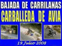 bajada de carrilanas celebrada en la localidad ourensana de carballeda de avia, puntuable para el campeonato gallego.