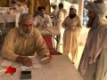 Hundreds registered as displaced on Monday, after fleeing their homes because of fighting in South Waziristan. A Pakistan army spokesman said troops were fighting on three fronts in the Taliban and al-Qaida stronghold. (19 October 2009)
