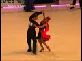 idsf master paris bercy latine dancesport 2008 demi finale
