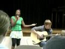 amani and isaac at coffee night