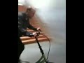 ElliptiGO elliptical bike being ridden at Wieden & Kennedy in Portland, Oregon