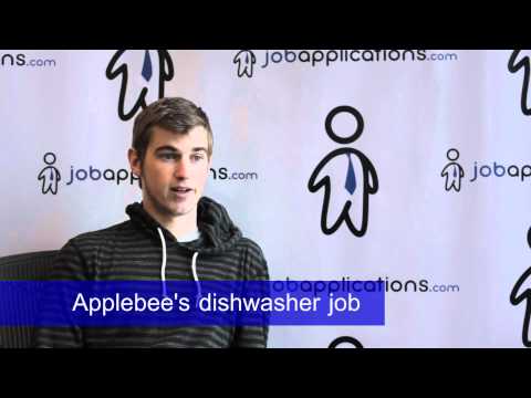 how to get a job as a dishwasher