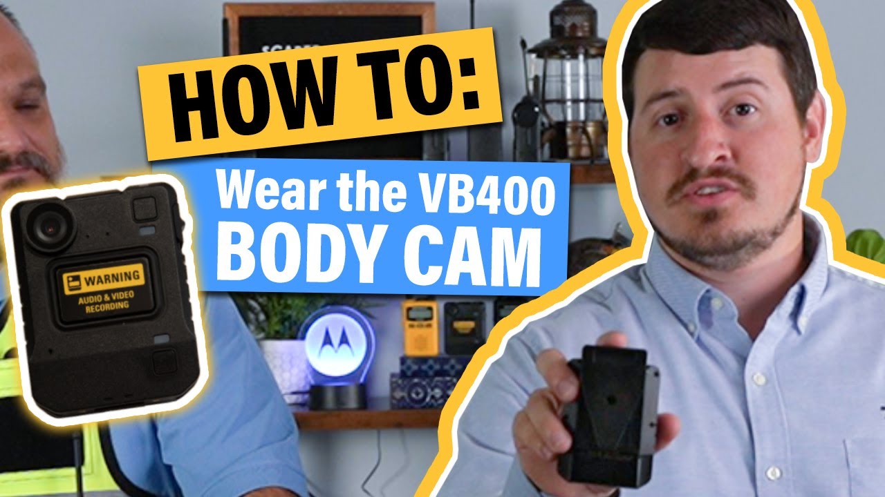 How to wear your VB-400 body cam - Motorola Solutions body-worn camera wearable options