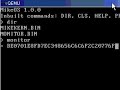 Monitor program for MikeOS ver 0.0.1