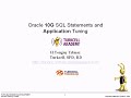 Oracle Database 10g SQL ve Application Tuning