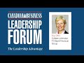 Colleen Johnston, Top CFO in Canada (2009)