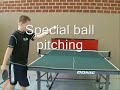Instructional forehand TOPSPIN training