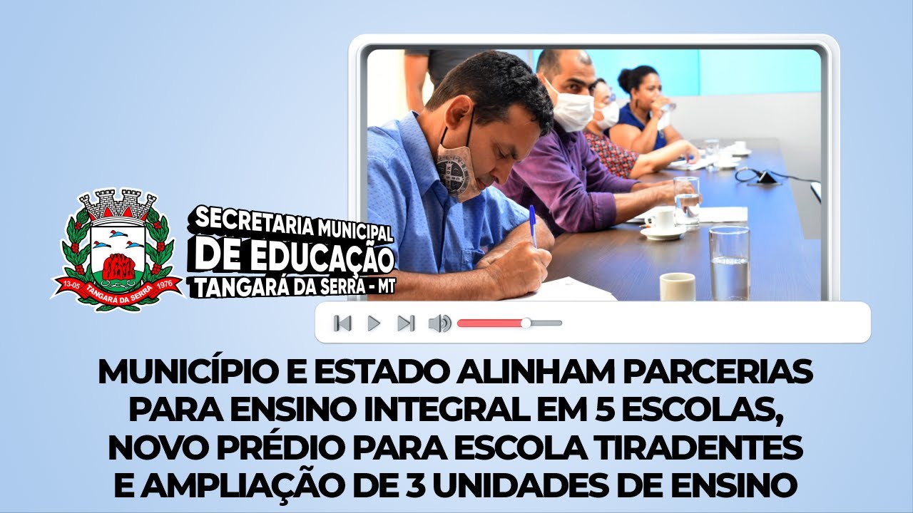 04/11/2021 - Sec. Educação de Tangará da Serra, Vagner Constantino, visita Sec. do Estado de MT