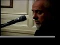playing piano and singing at a newport ri film festival.