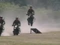 えびの駐屯地祭2008#1オートバイドリル