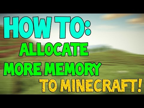 how to get more allocated memory in minecraft