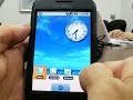 Android on T-Mobile G1 in Japan.